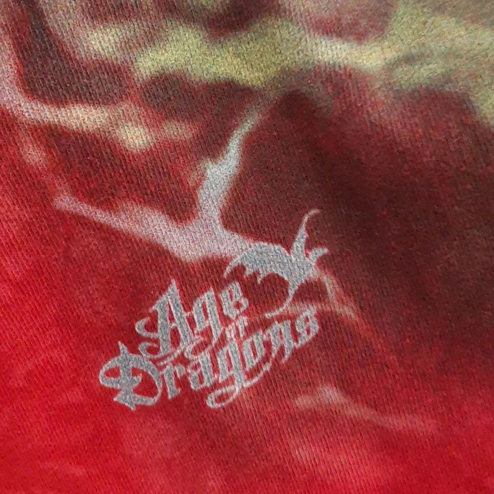 The Mountain Sea Dragons Age of Dragons 100% COTTON Graphic Tee Adult M RED - Picture 6 of 9